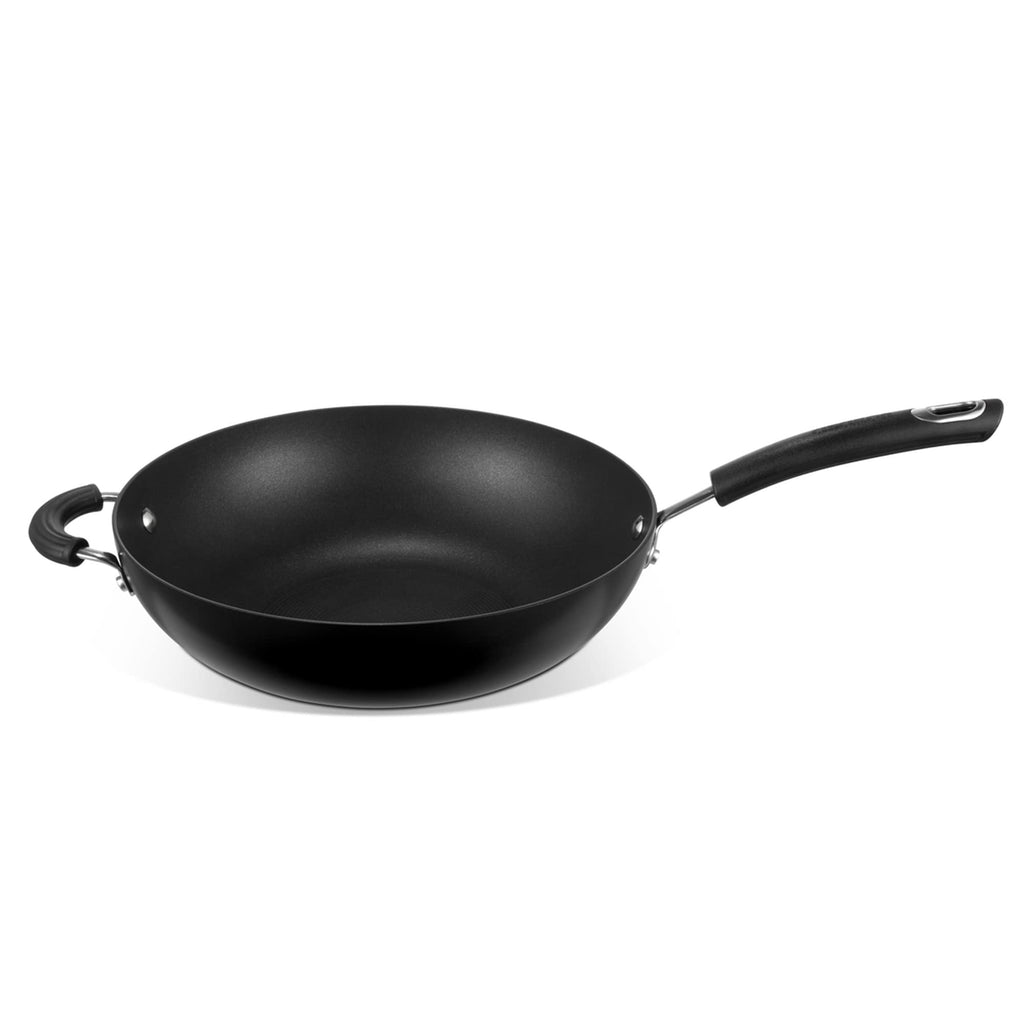 Circulon Total Non-Stick Stir Fry Pan – 30cm Hard Anodised Induction Wok