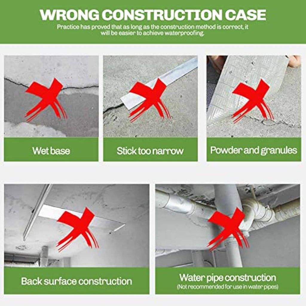 Butyl Waterproof RV Roof Flashing Tape – 4" x 16 ft Sealant