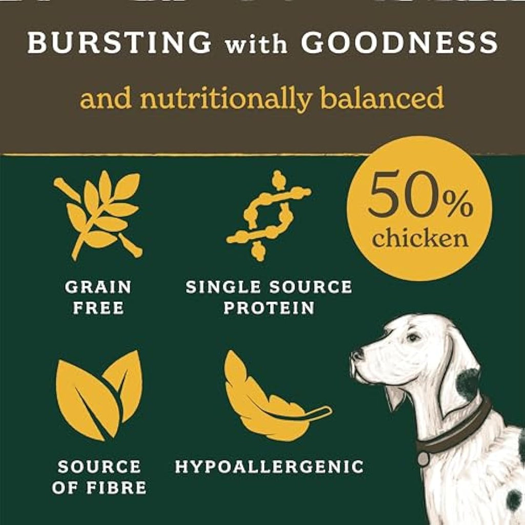 Forthglade Grain Free Dry Dog Food – Chicken & Sweet Potato (6kg Bag)