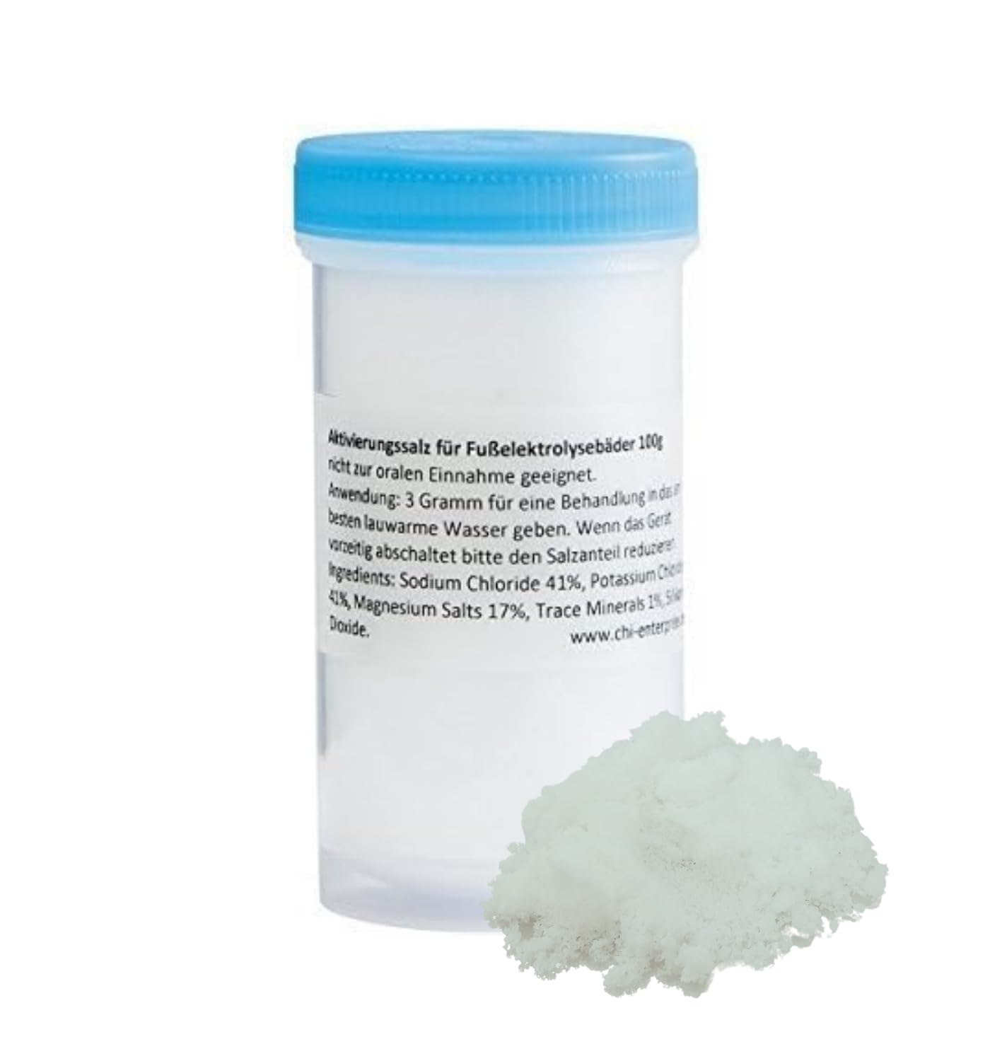 Electrolysis Foot Spa Salt – Reduced Sodium & Minerals – 100g