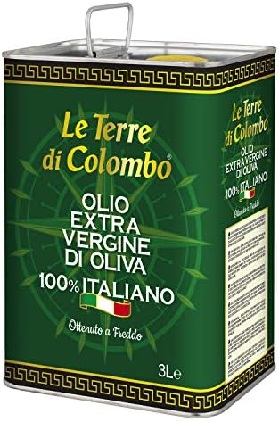 Le Terre di Colombo 100% Italian Extra Virgin Olive Oil - 3L Tin