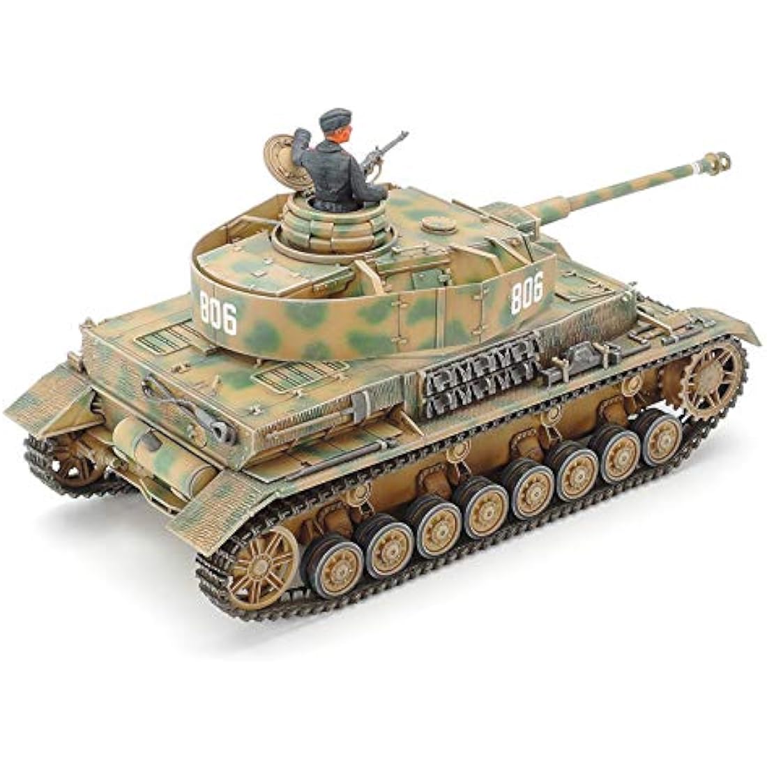 Tamiya 1:35 WWII Panzer IV Ausf. J Tank Model Kit - Special Vehicle 161/2
