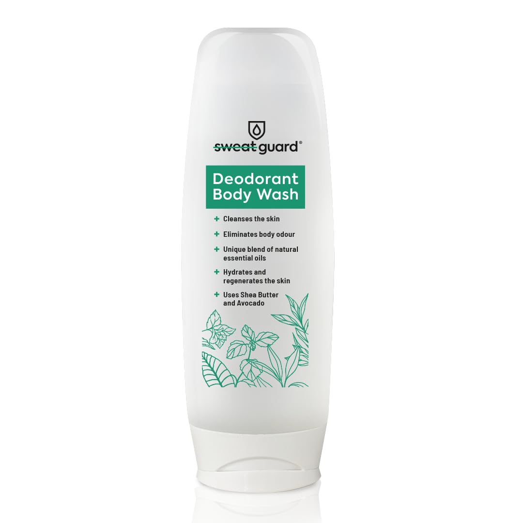 SWEAT GUARD Deodorant Body Wash – Antibacterial Hyperhidrosis Treatment