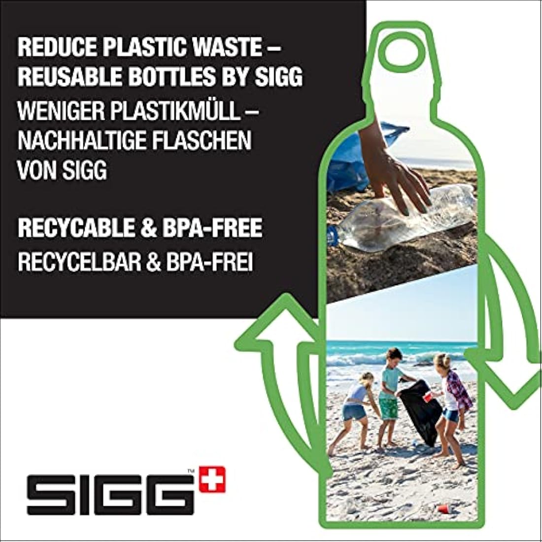 SIGG Traveller Aluminum Water Bottle – Leakproof & BPA Free – 0.6L-1.5L