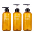 Jolof Store 3-Pack Refillable Soap Dispenser – 500ml Plastic Pump Bottles