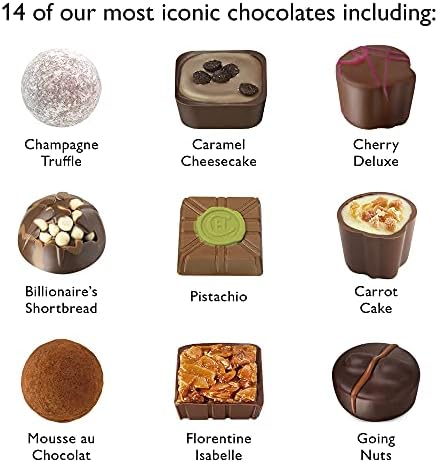 Hotel Chocolat Everything H-box – Assorted Milk & Dark Chocolates, 185g