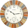 Jolof Store 13-Inch Outdoor Wall Clock | Waterproof Silent Garden Clock