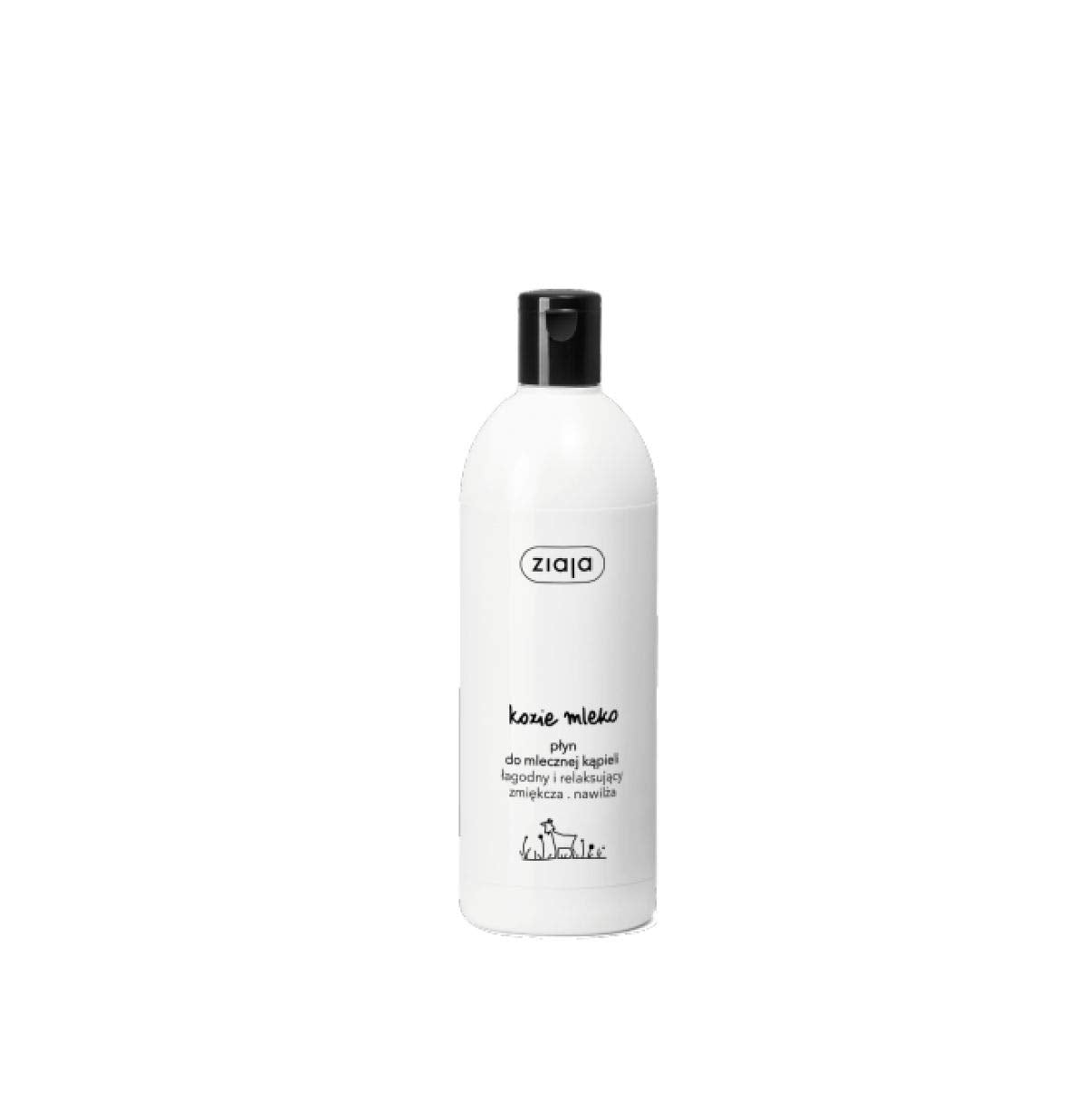 Ziaja Goat Milk Bubble Bath – Sulfate-Free Moisturizing Wash 500ml