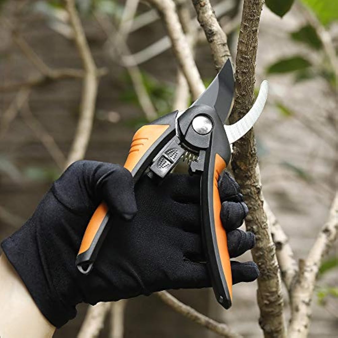 Jolof Store SK-5 Steel Pruning Shears – Professional Bypass Garden Clippers