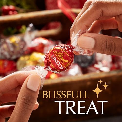 Lindt Lindor Assorted Chocolate Truffles – Bulk 1kg Bag (Approx. 80 Balls)