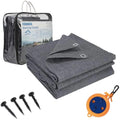 FoundGo Awning Carpet | Breathable HDPE Camping Mat with Pegs & Bag