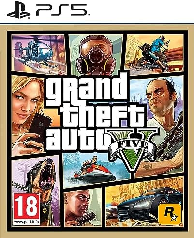 Rockstar Games Grand Theft Auto V (GTA V) - PS5 Action Adventure Game