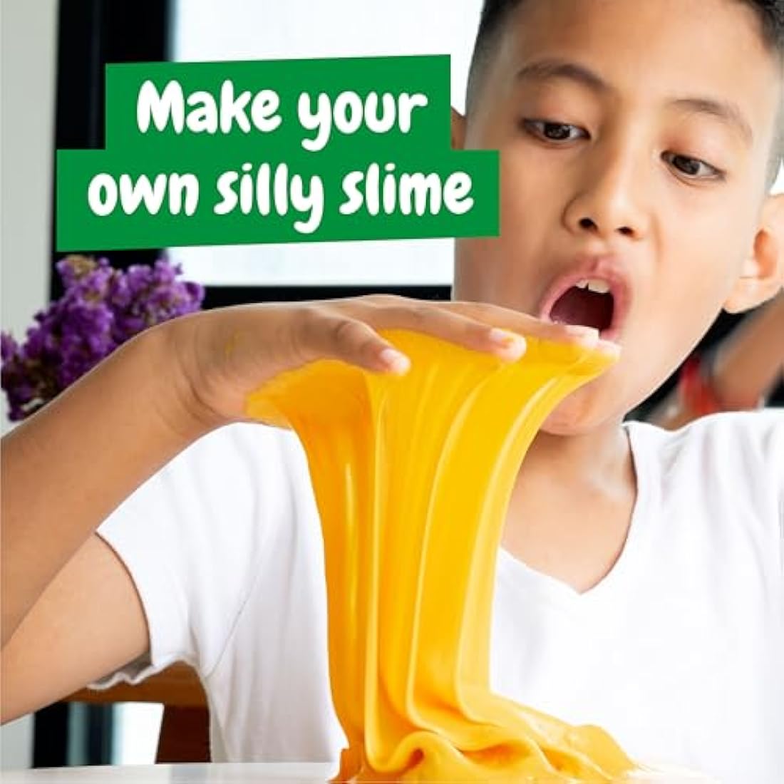 Science4you Glow in The Dark Slime Kit - 10 STEAM Science Experiments