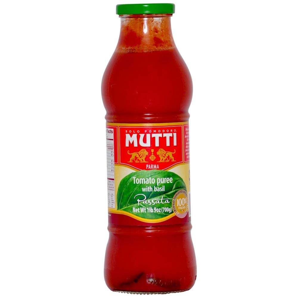 Mutti Passata di Pomodoro - 100% Italian Tomato Sauce - 12 x 700g
