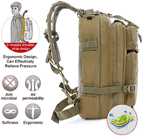 Jolof Store Military Tactical Assault Backpack | 30L Molle Rucksack