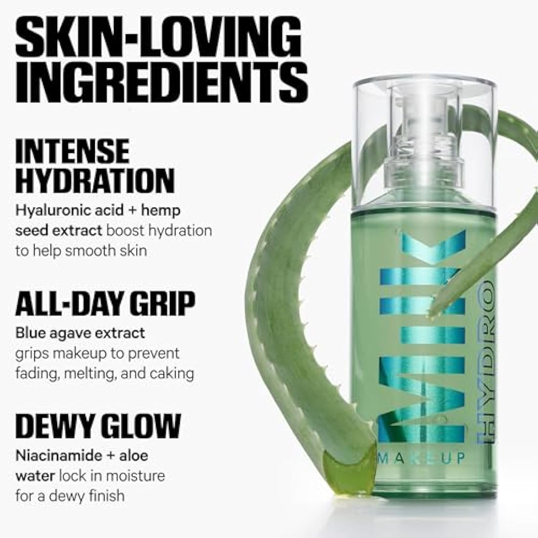 Milk Makeup Hydro Grip Primer – Hydrating Face Gel with Hyaluronic Acid