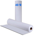 White Drawing Paper Roll – 44cm x 40m Easel Paper for Kids