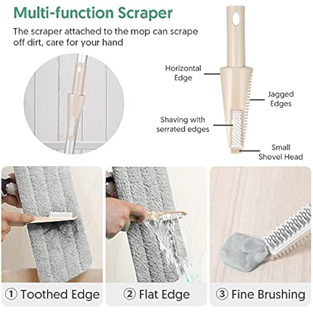 ILAVCOOL Spray Mop for Floor Cleaning | 3 Reusable Pads & 550ML Bottle