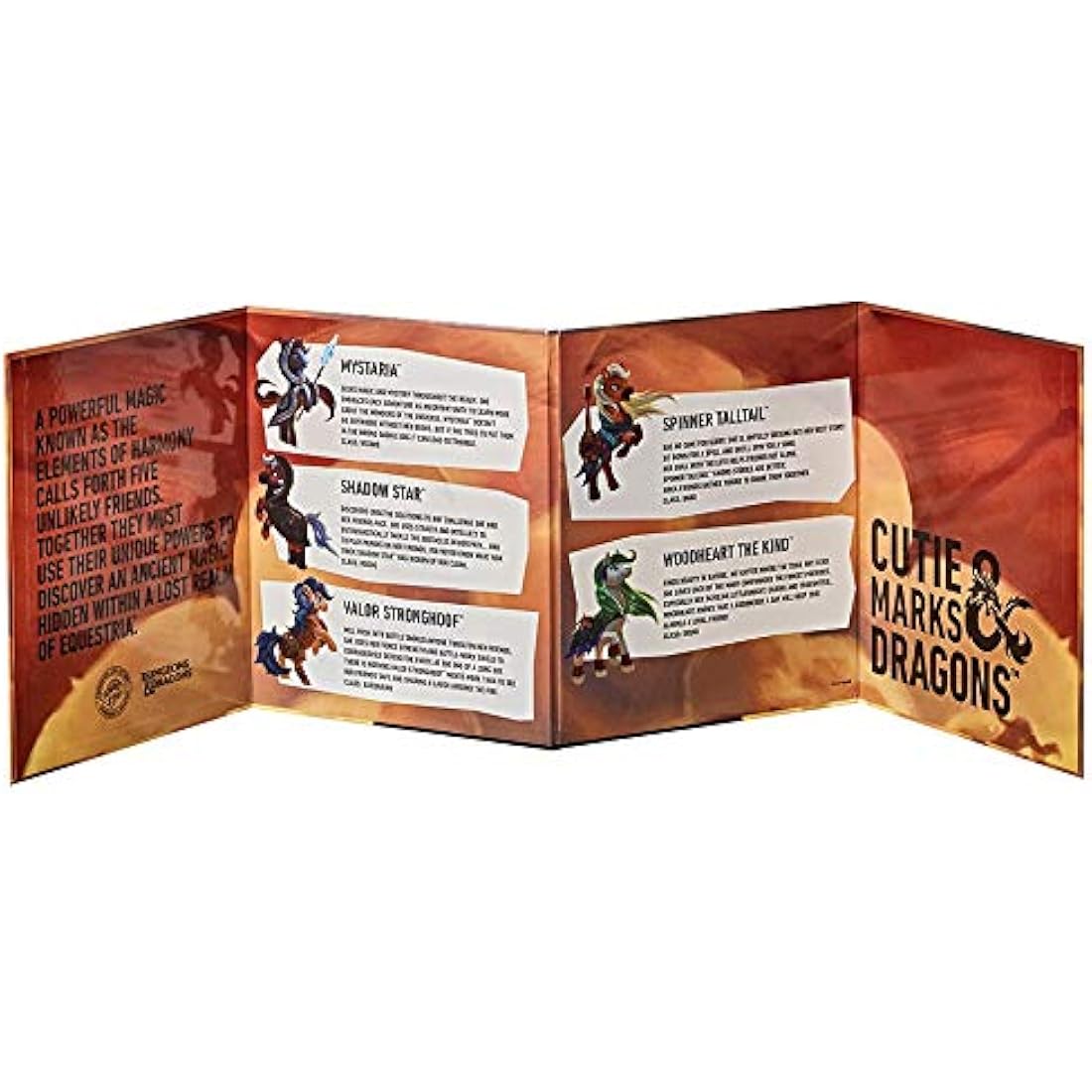 Hasbro My Little Pony D&D Crossover Collection Roleplaying Game Set