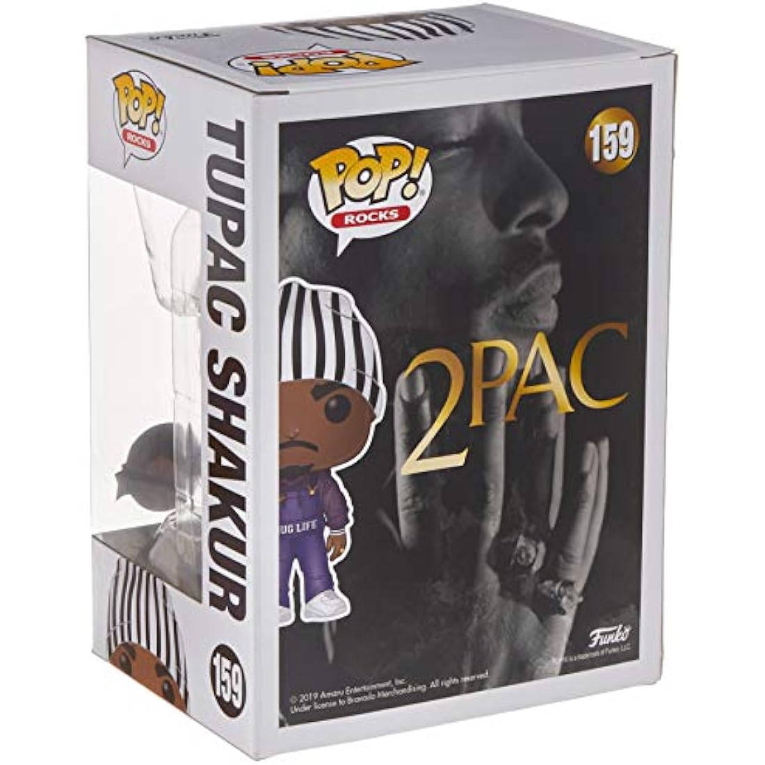 Funko POP! Rocks: Tupac Shakur (Thug Life) Vinyl Figure #159