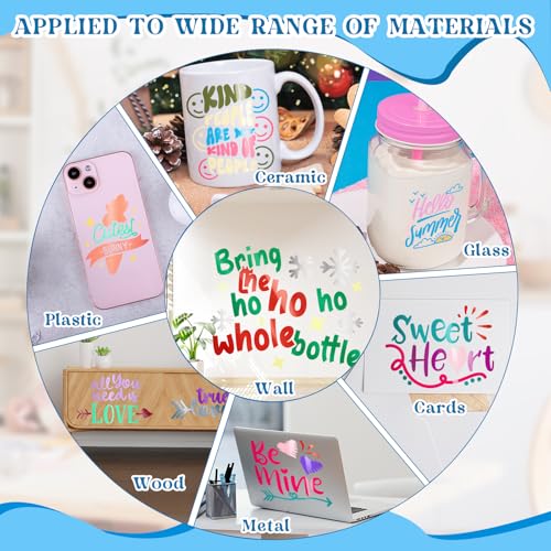 Vinyl Frog Permanent Adhesive Vinyl Bundle - 70 Pack 12x12 Sheets