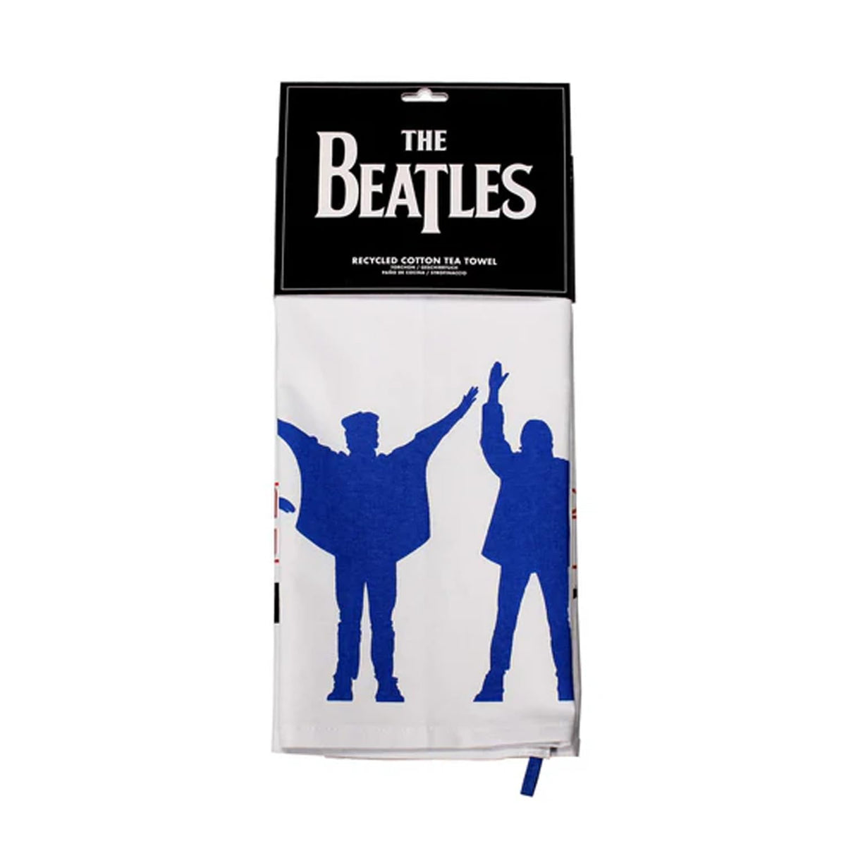 Half Moon Bay The Beatles Help Band logo Tea Towel One Size - image 2