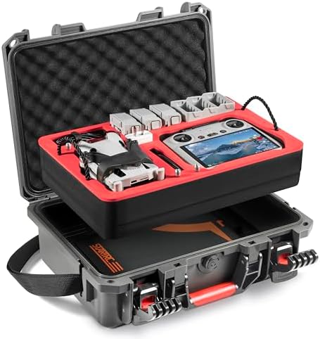 STARTRC DJI Mini 4 Pro Hard Case – Waterproof Dual Layer Carrying Case