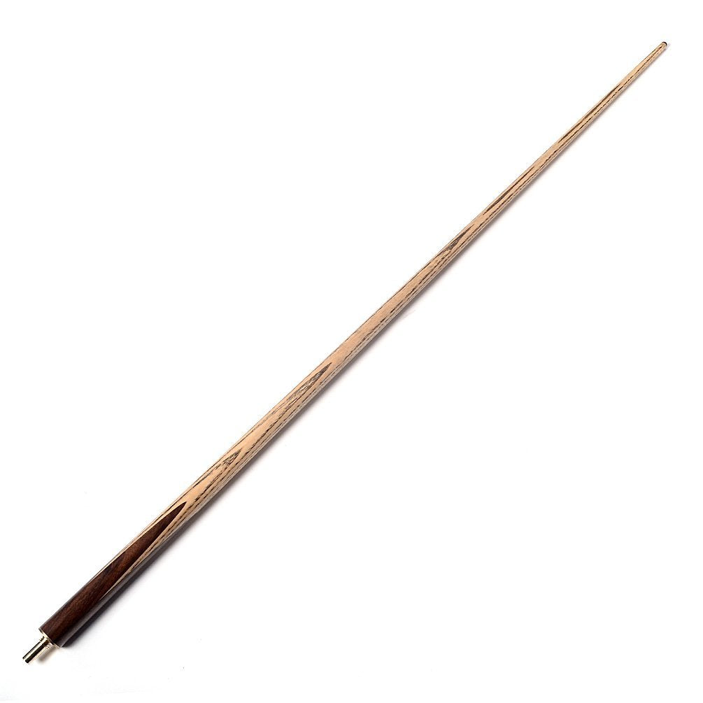 CUESOUL 57" Handcrafted 3/4 Snooker Cue - Ash Wood with Leatherette Bag