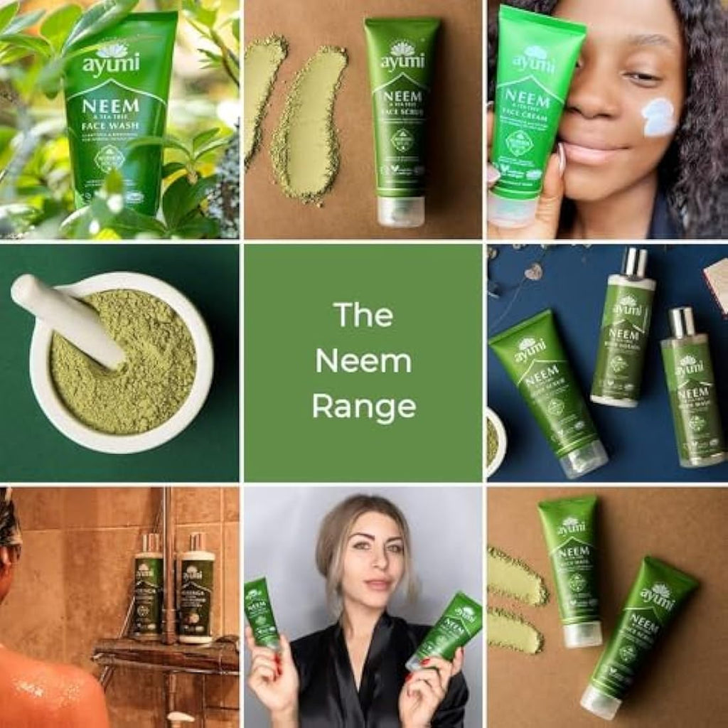 Ayumi Neem & Tea Tree Body Lotion for Oily Skin - 3 x 250ml Pack