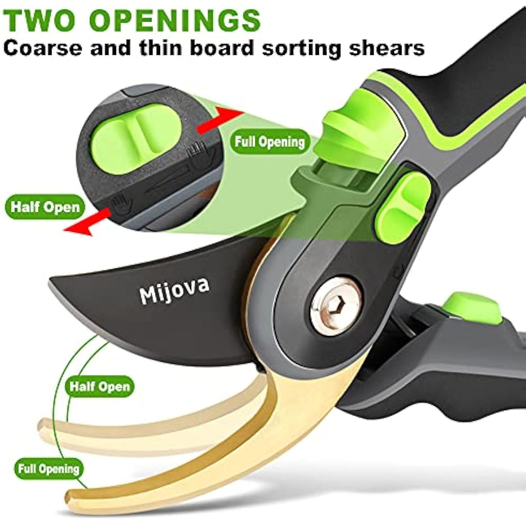 Jolof Store Heavy Duty Bypass Pruning Shears – Stainless Steel Garden Tools