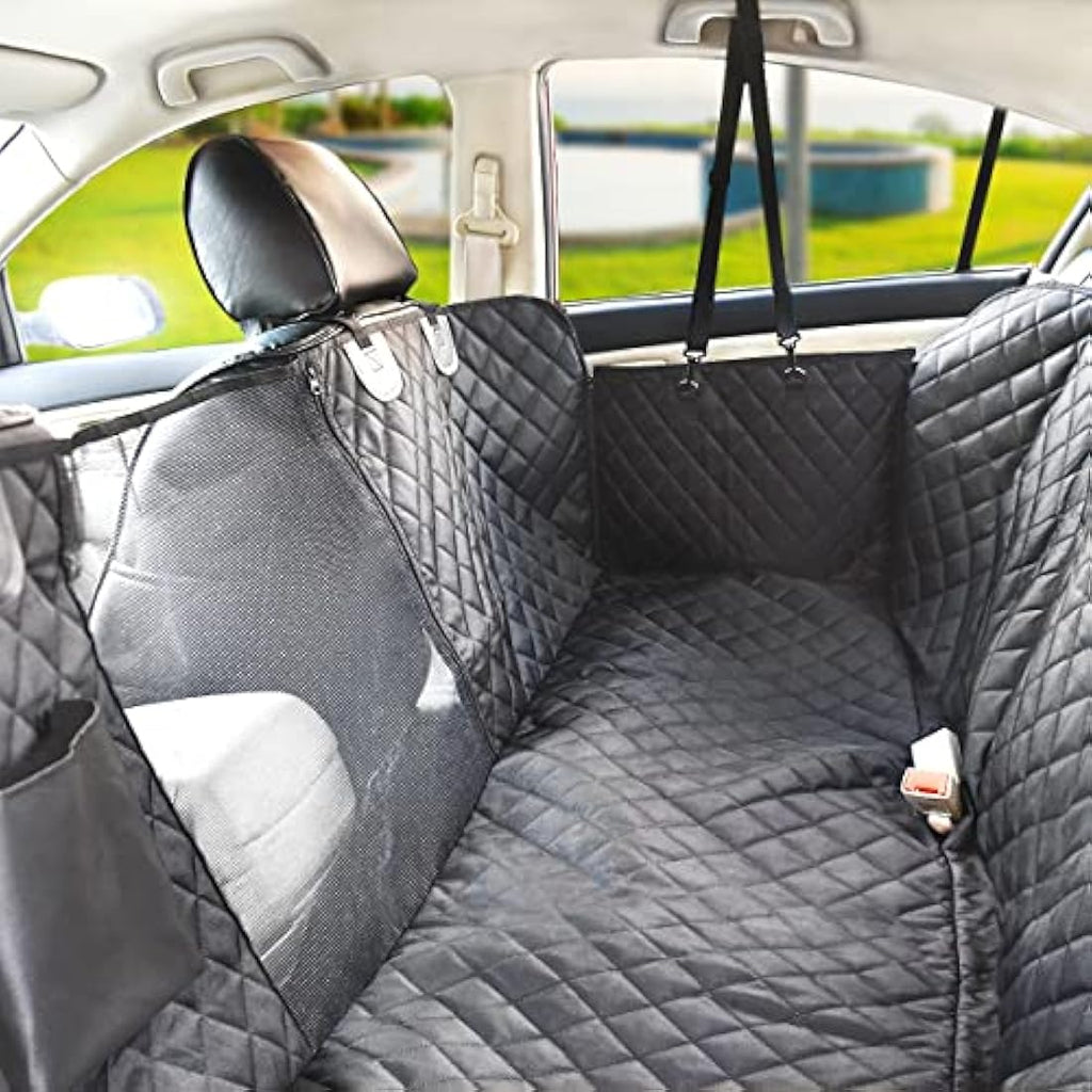 Vailge Waterproof Dog Car Seat Cover – Mesh Window Backseat Hammock