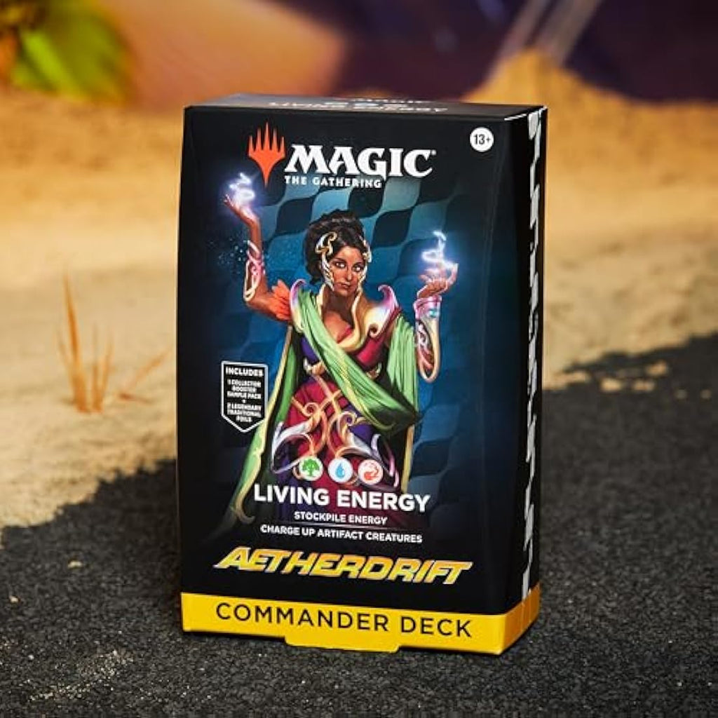 Magic: The Gathering Aetherdrift Commander Deck – Living Energy (MTG)