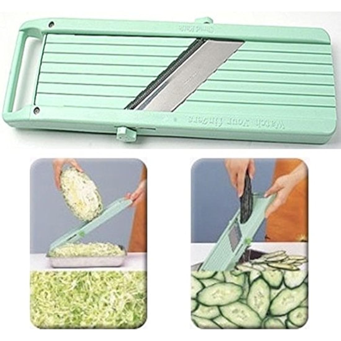 Niken Japanese Mandoline Slicer – Commercial Vegetable & Fruit Cutter