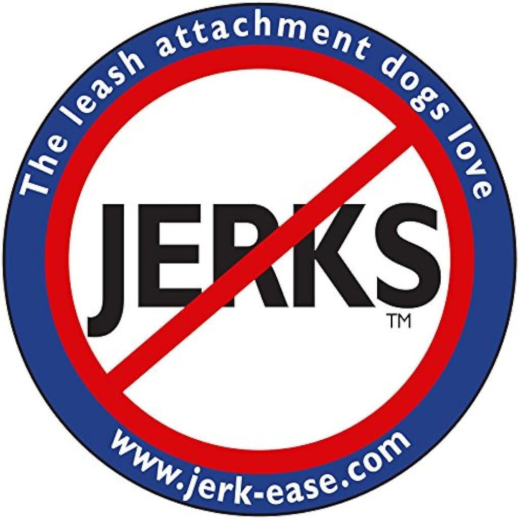 Jerk-Ease Shock Absorber Bungee Dog Leash Attachment - Medium, Black