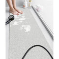 Loofah Shower Mat – Non-Slip Quick-Dry Bathtub Mat, White
