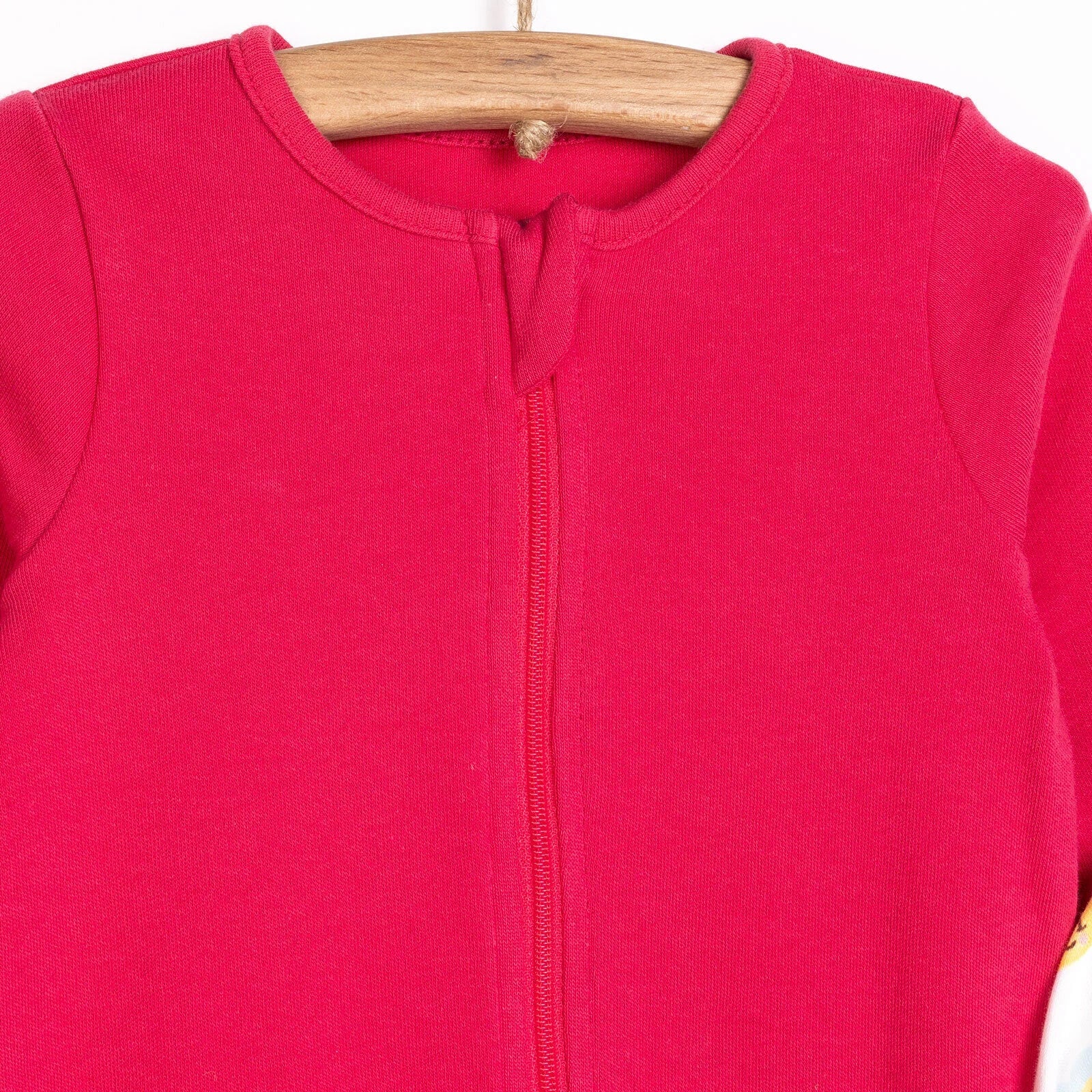 HelloBaby Newborn Footed Romper - Pink