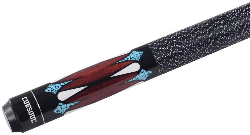 CUESOUL 58 Inch Maple Billiard Pool Cue – 19oz Jointed Stick