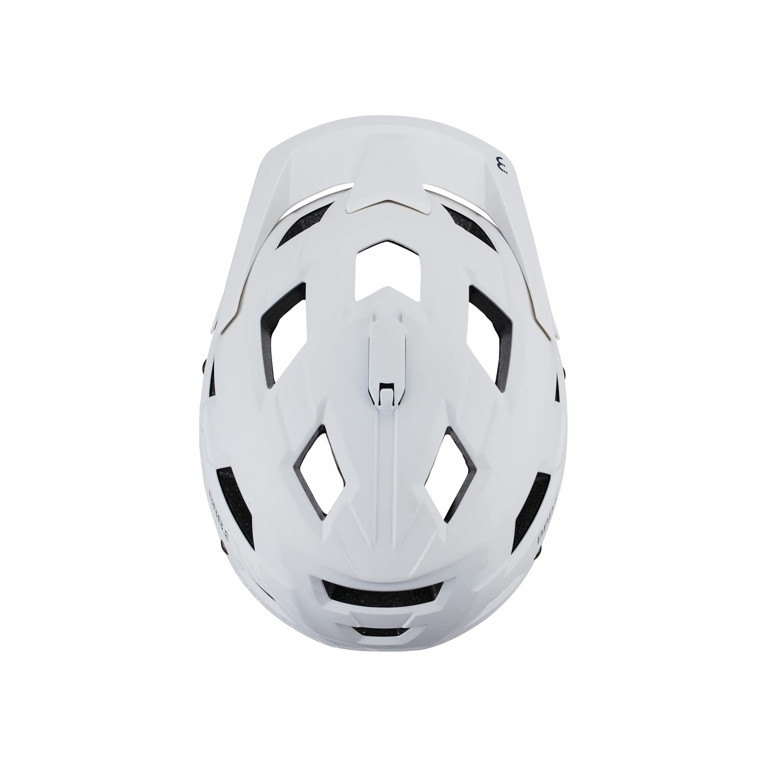 BBB Cycling Nanga MTB Helmet – ABS Shell with Camera Mount, Off White