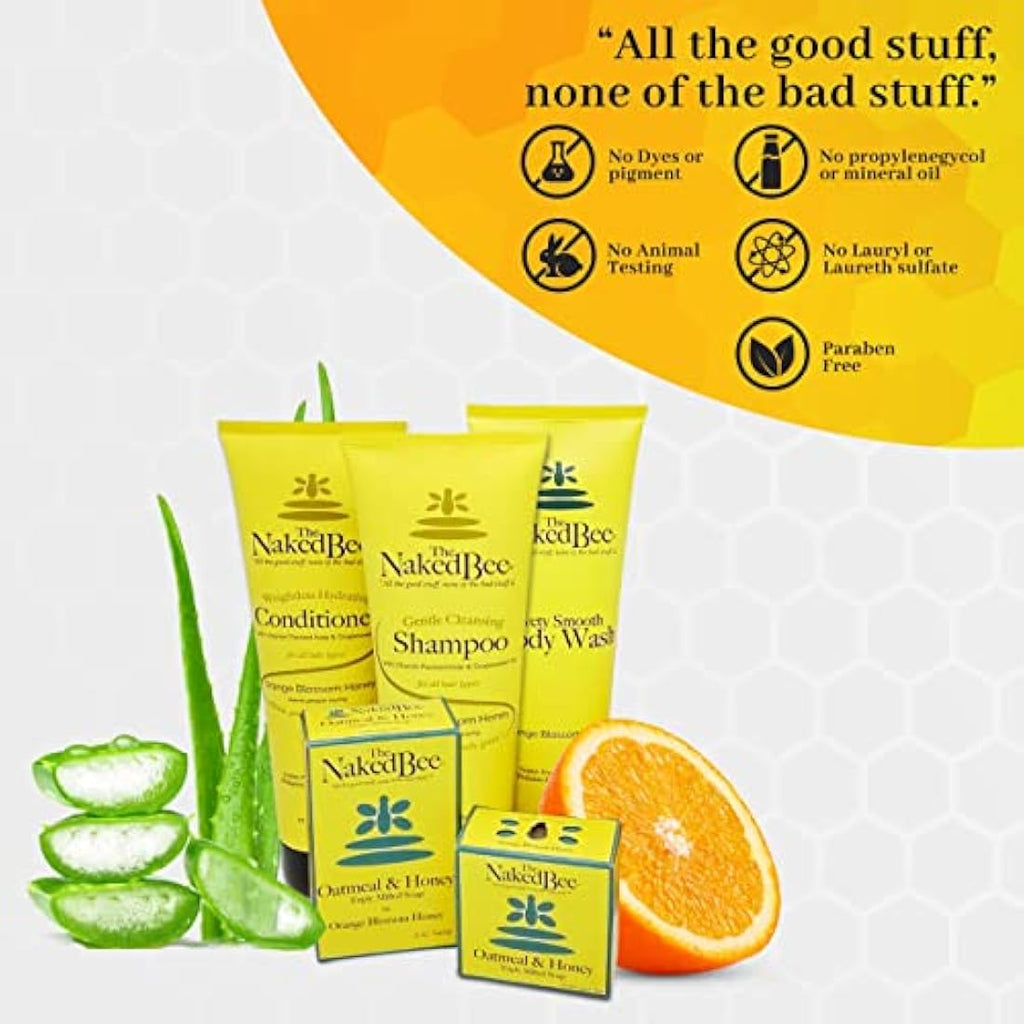 The Naked Bee Orange Blossom Hand & Foot Gift Set - Repair & Restore