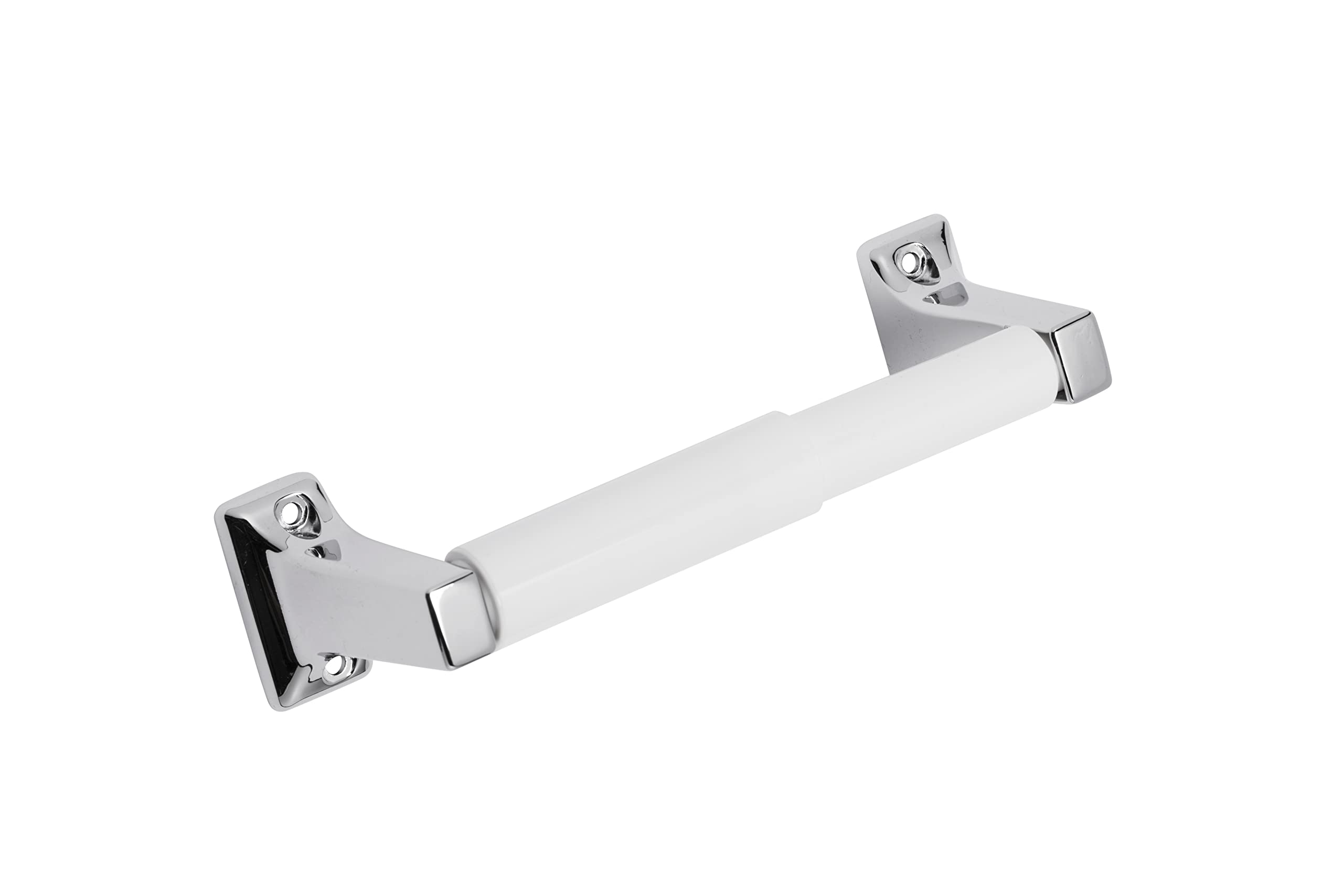 Croydex Sutton Spindle Toilet Roll Holder – Chrome Zinc Alloy Wall Mount