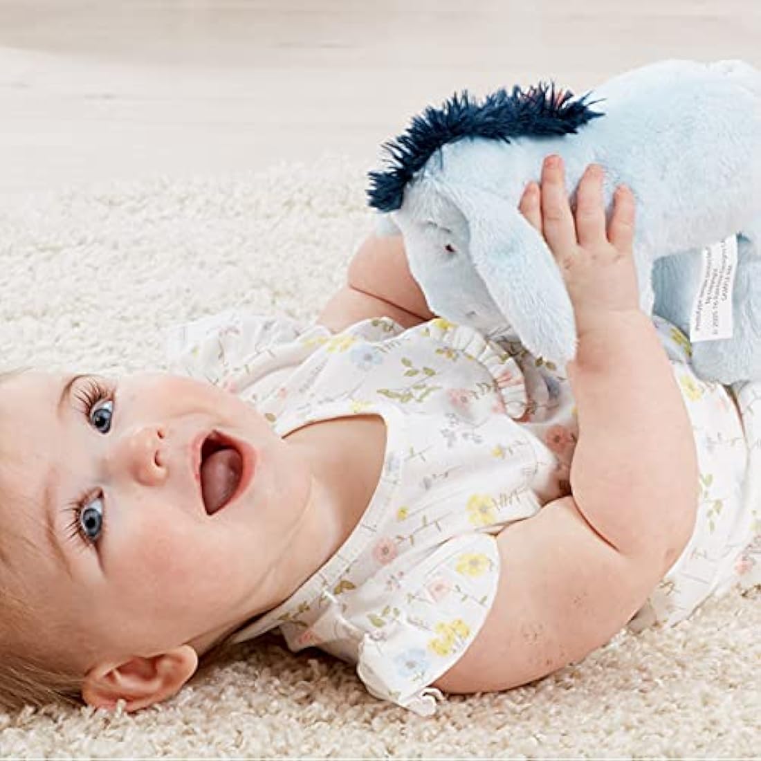 Rainbow Designs Classic Eeyore Soft Toy – 17.5cm Plush Winnie the Pooh