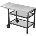 BBQ Prep Table – Stainless Steel Heavy Duty Grill Trolley