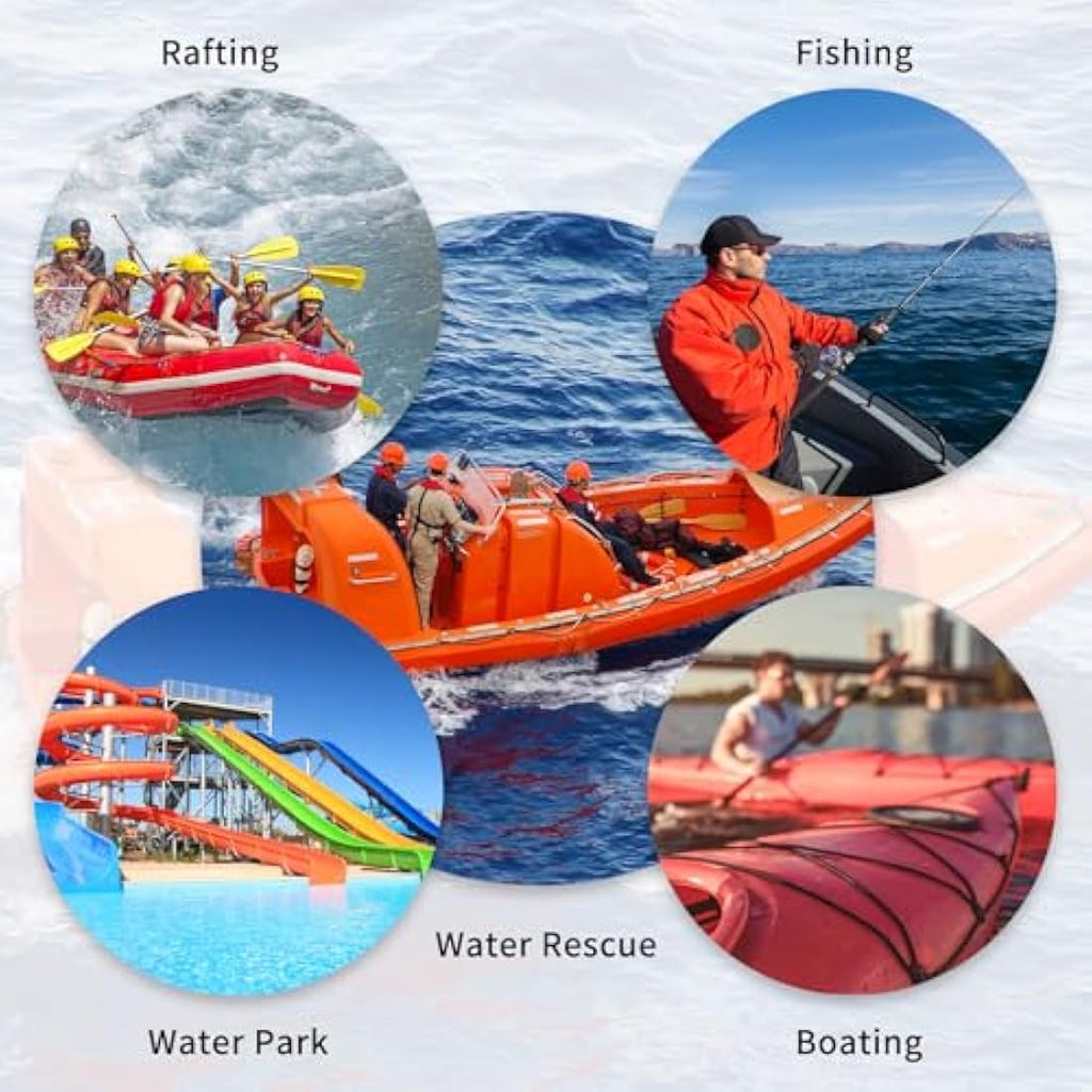 NewDoar 10mm Marine Floating Rope – 12KN Static Accessory Cord for Boating
