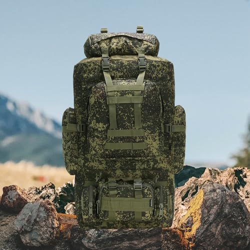 King'sGuard 100L Hiking Backpack – Heavy-Duty Men's Camping Rucksack