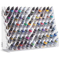 Plydolex Acrylic Paint Rack Organizer - 72 Hole Wall-Mounted Storage