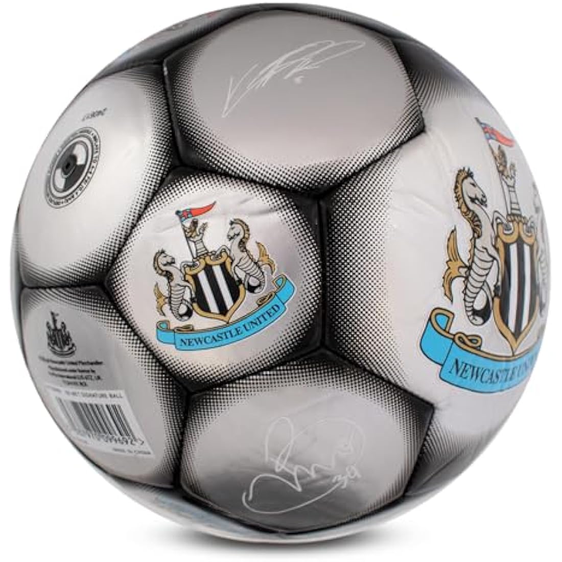 Hy-Pro Official Classic Signature Football – Metallic Training Ball, Size 5