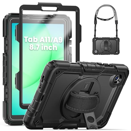 SEYMCY Samsung Galaxy Tab A11/A9 Case | Shockproof Cover with Stand