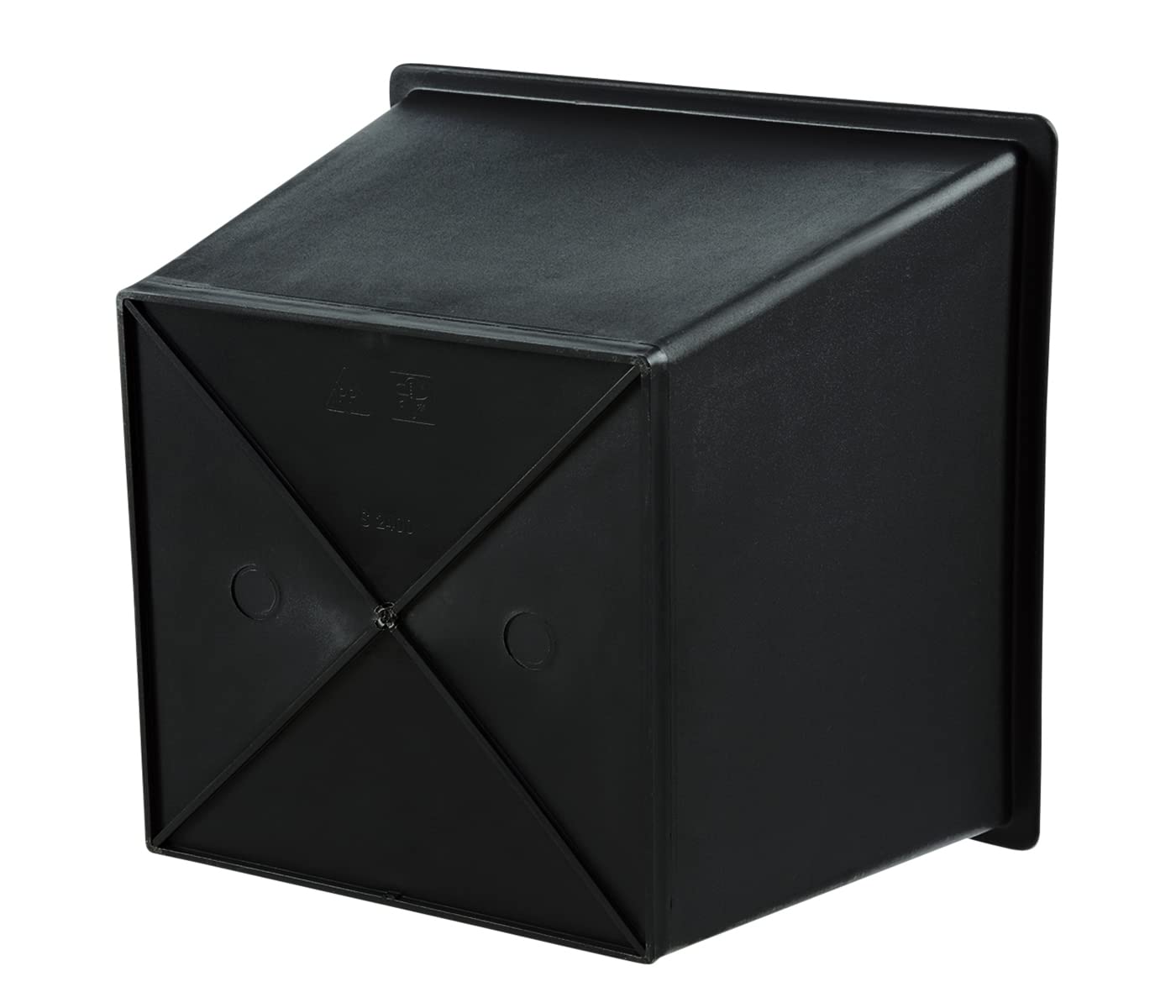 Dehner Universal Plastic Plant Pot – Durable Black Garden Planter