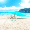 Jolof Store Beach Canopy – 3x3m Portable Sun Shelter with UPF50+ Protection