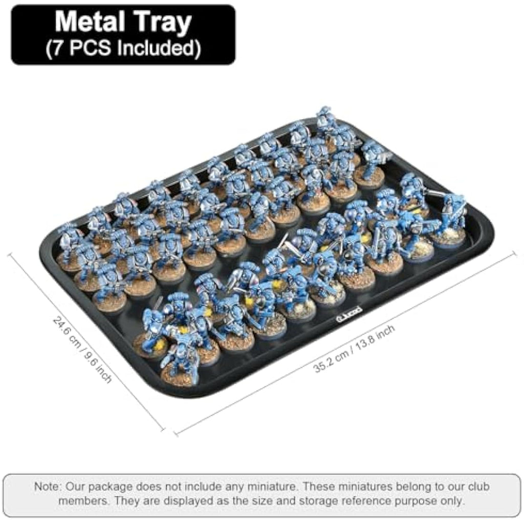 Jucoci Miniatures Storage Case | Tabletop Wargaming Figure Transport Box